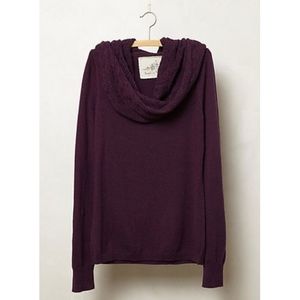 Angel Of The North Anthro Meriwether Cowlneck Top